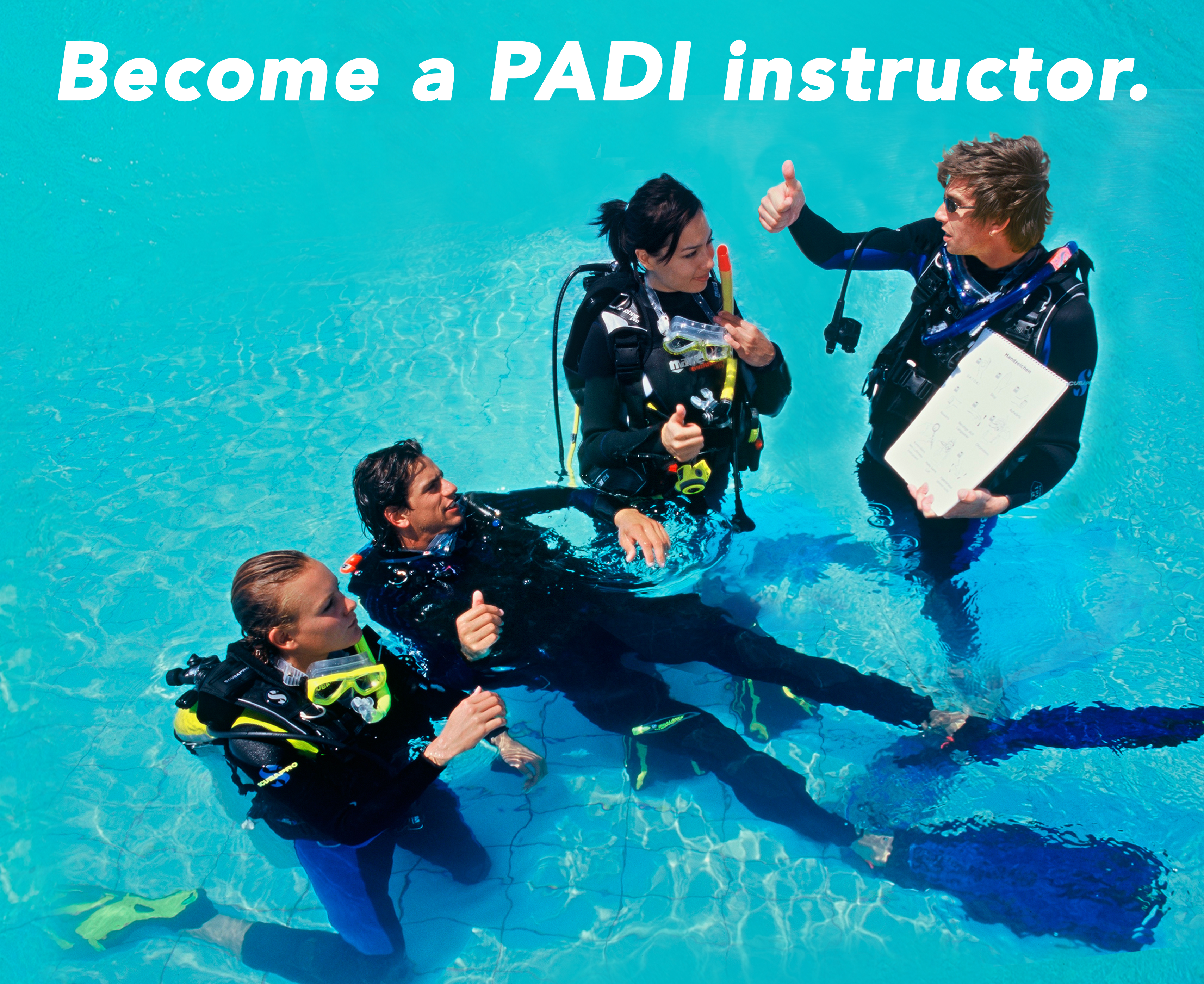 Become a PADI Professional with Sussex Diving & Leisure